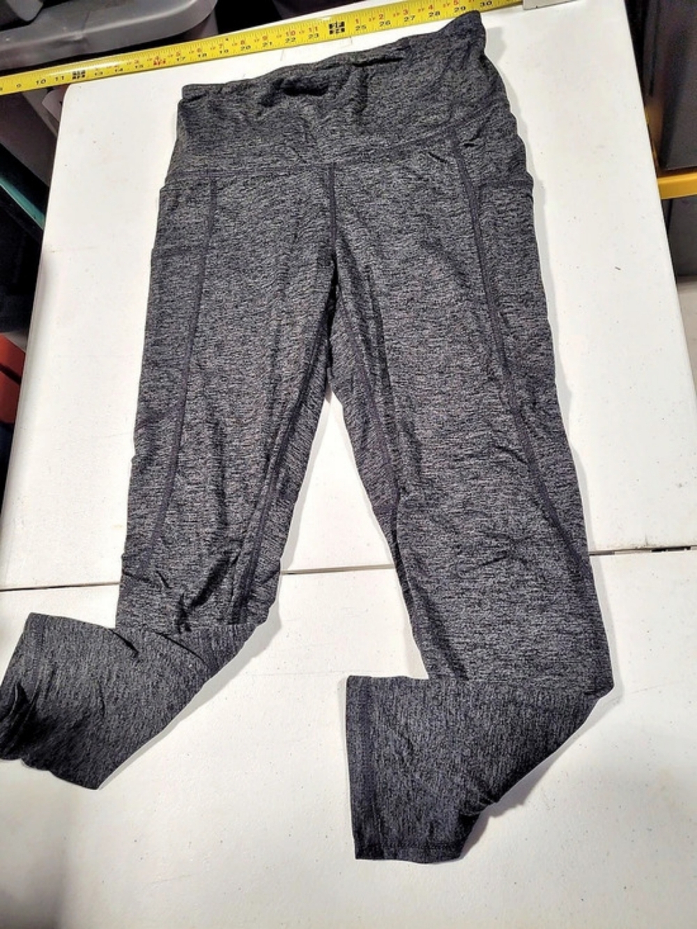 Reebok Gray Athletic Leggings